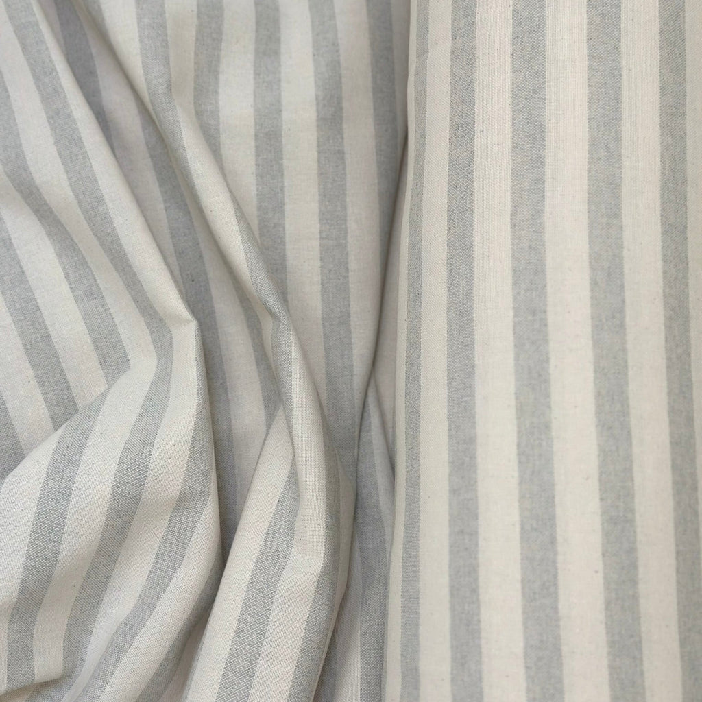 Culla Rayada Gris Doble Ancho