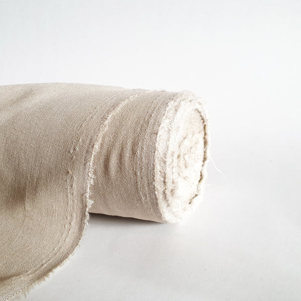 Lino/Rayon beige
