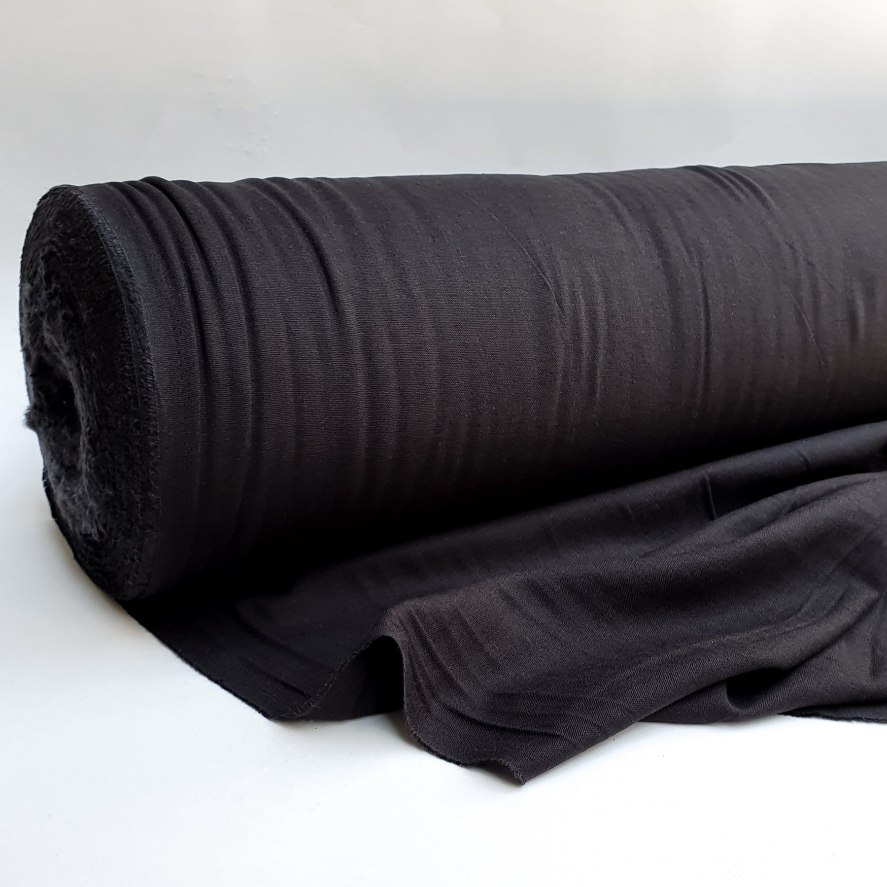 Lino/Rayon negro – Como Reina Tienda